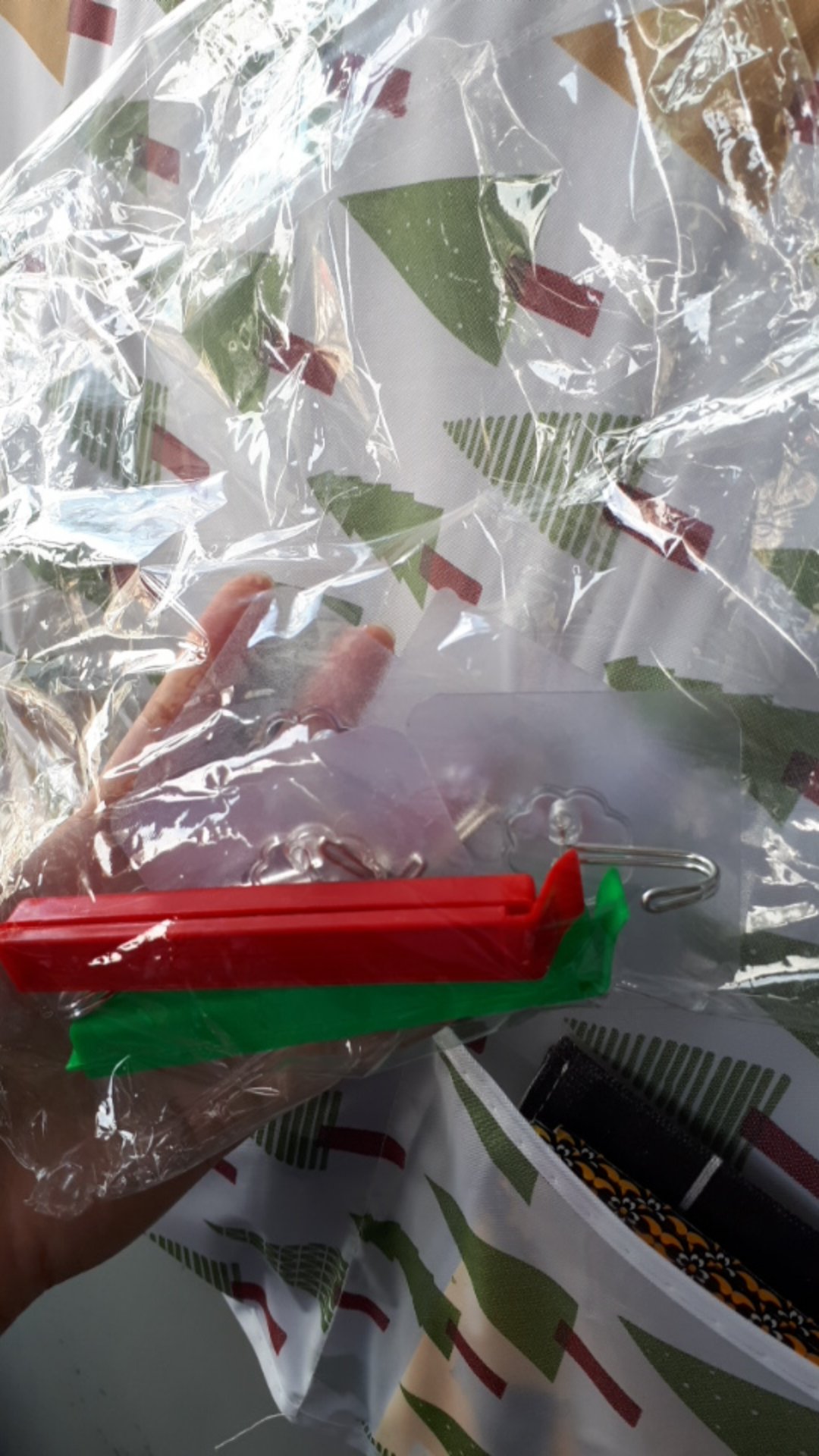 Cantelan Gantungan Tempel Dinding Multifungsi Transparan