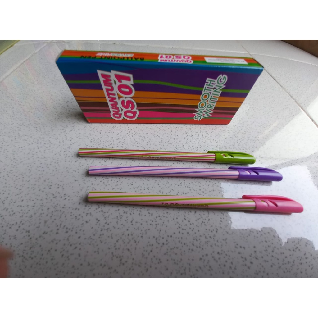 

Pulpen Bolpen Bolpoint Quantum QS-01 Murah