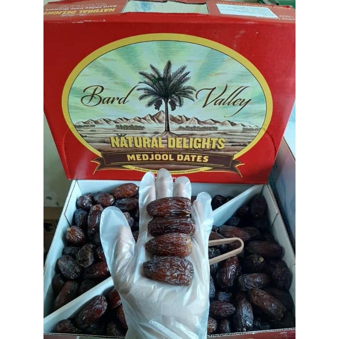 

TERLARIS Kurma Natural Delights Bard Valley Medjool Dates 5 kg Jumbo/KURMA 1KG/KURMA BARARI/KURMA RUTHOB/KURMA BAM/KURMA PALM FRUIT/KURMA TANGKAI/KURMA AZWA/KURMA SUKKARI/KURMA SAFAWI/KURMA TUNISIA/KURMA MUDA KUNING/KURMA MUDA HIJAU/KURMA MEDJOL/KURMA