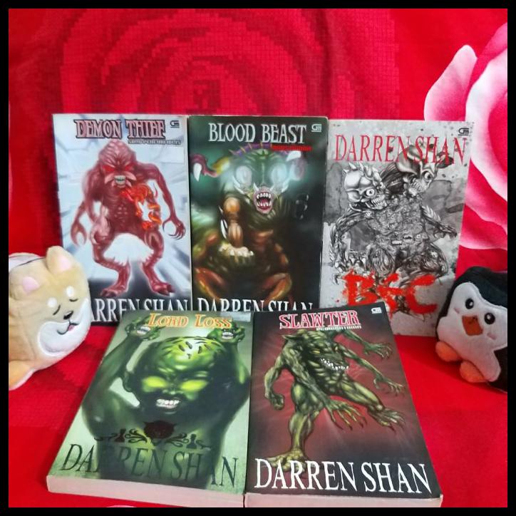 

DEMON THIEF, SLAWTER, BEC, BLOOD BEAST, LORD LOSS SET - DARREN SHAN