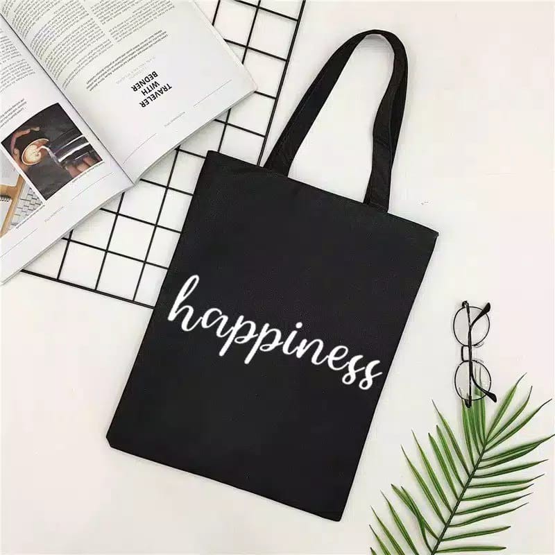 [LOKAL] DOMMO - D1514 TOTEBAG PAKAI PEREKAT Tote bag kpop murah wanita custom motif