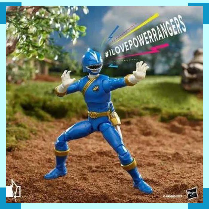 Hasbro Power Rangers Lighting Collection WILD FORCE BLUE RANGER