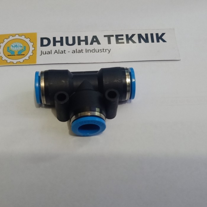 NEPEL / FITTING PNEUMATIC FESTO QST / TEE 8MM DIJAMIN ORI 100%