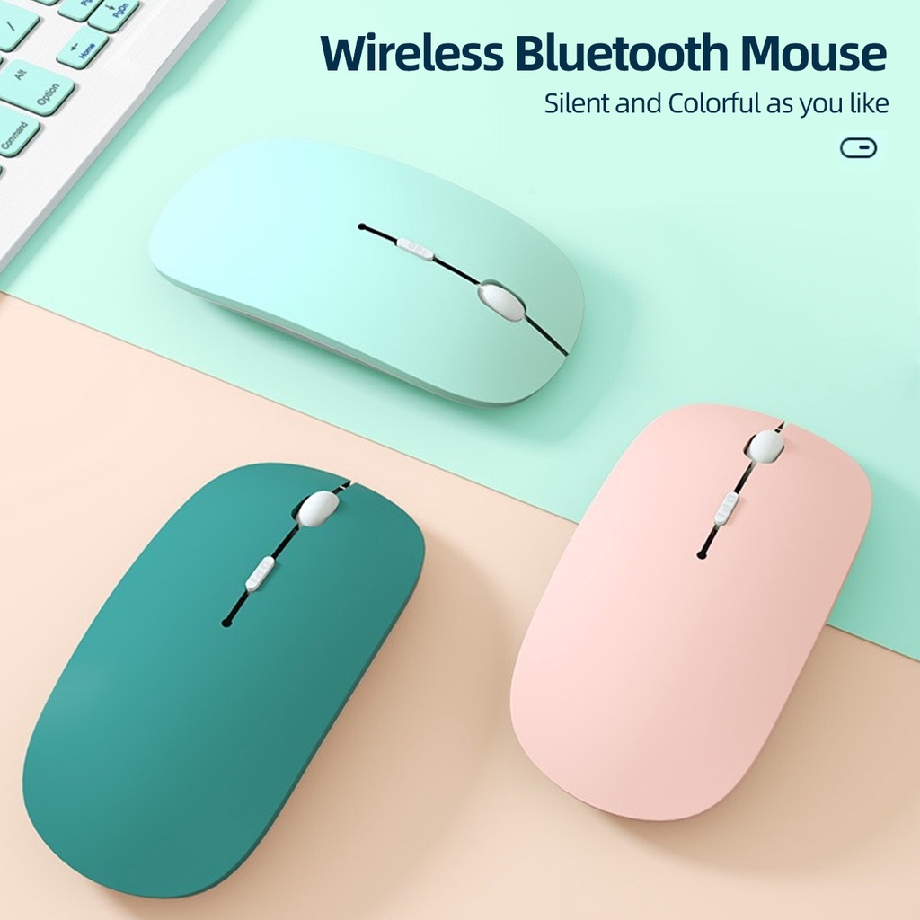 goojodoq Bluetooth Mouse For iPad Samsung Huawei Lenovo Android Windows Tablet Battery Wireless Mouse For Notebook Computer