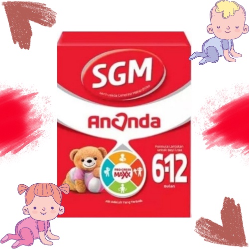 SGM Ananda susu Formula 6-12 Bulan 600gr
