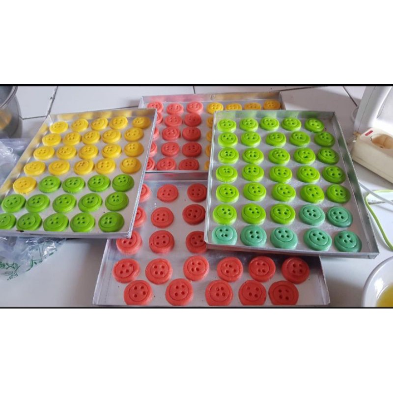 

cookies kancing full keju