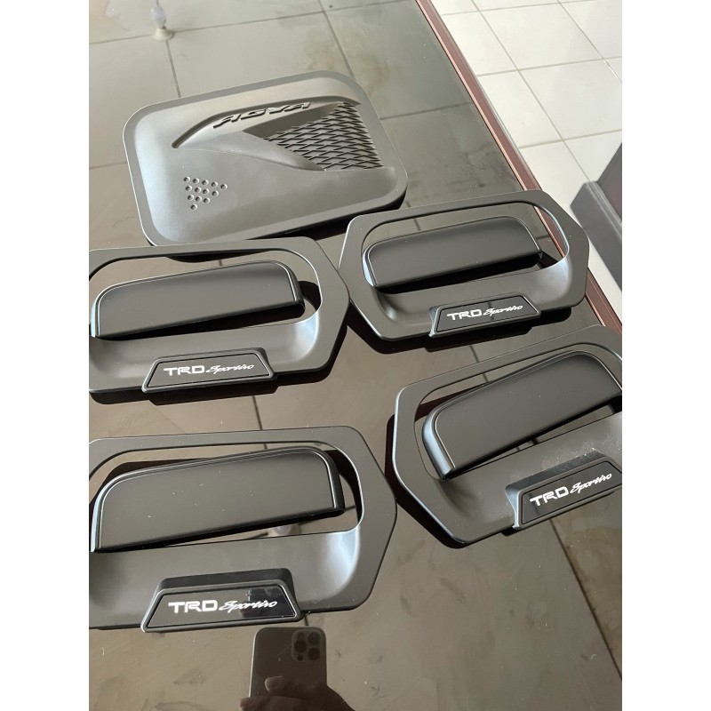 Paket LENGKAP COVER HANDLE OUTER TANK COVER untuk TOYOTA AGYA