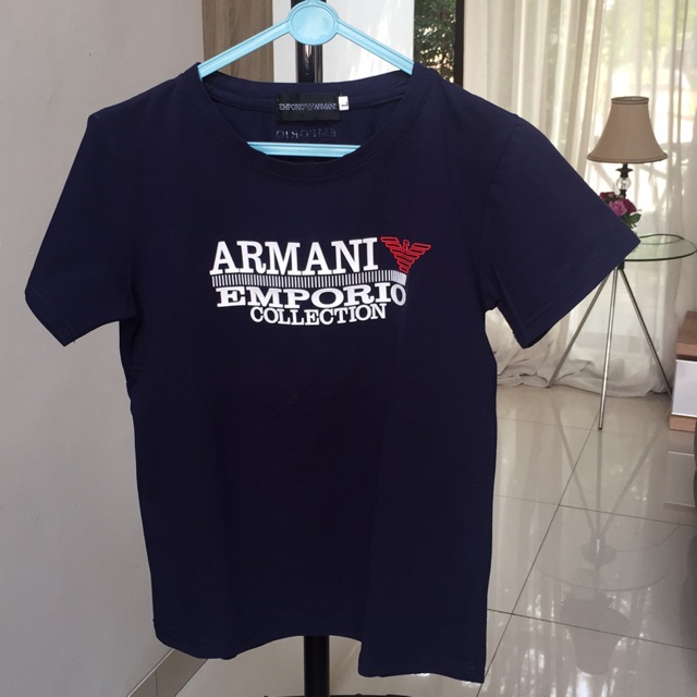 Kaos BRANDED Emporio Armani Anak [preloved]