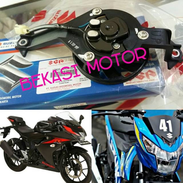 17800-12K motor fan dinamo kipas radiator suzuki GSX 150 R S satria FU f1 fi injeksi bandit 150 orig