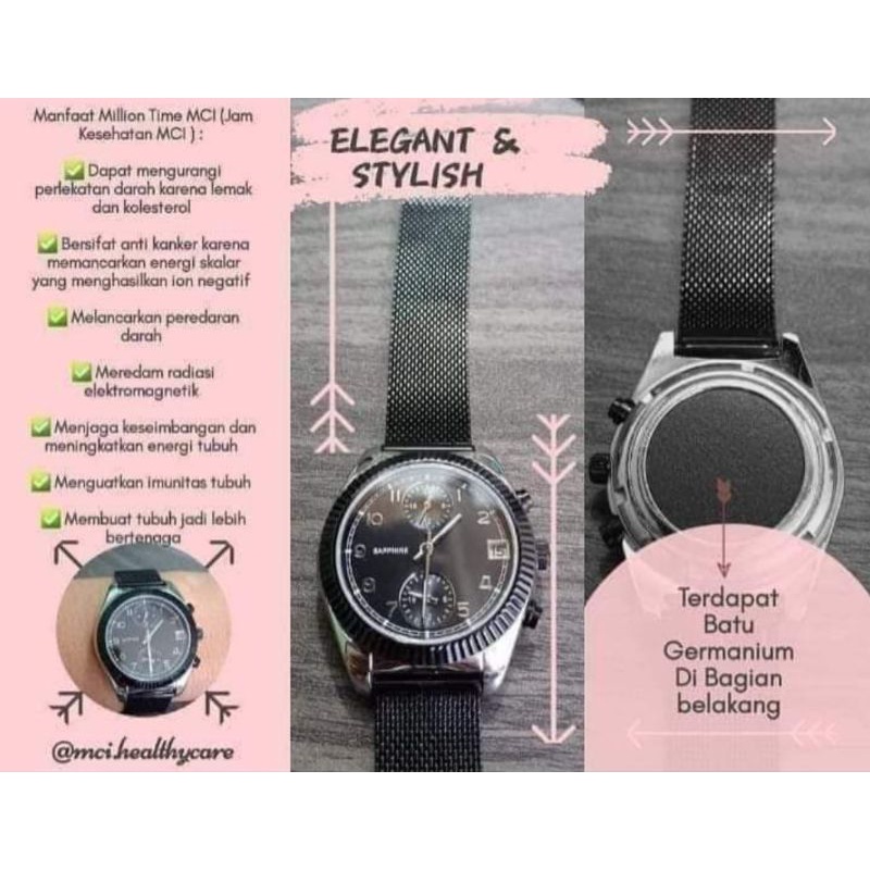 jam tangan wanita MCI (MTW)
