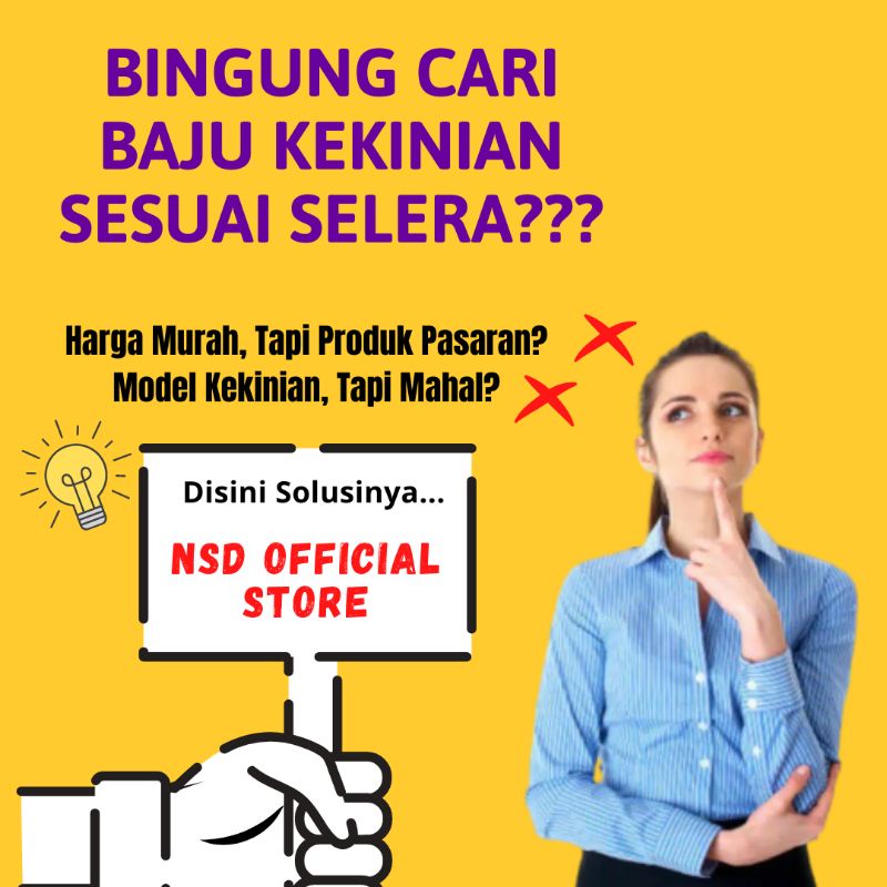 Blouse Wanita Lengan Panjang Variasi Lipatan Baju Atasan Korean Style - HARINA-7