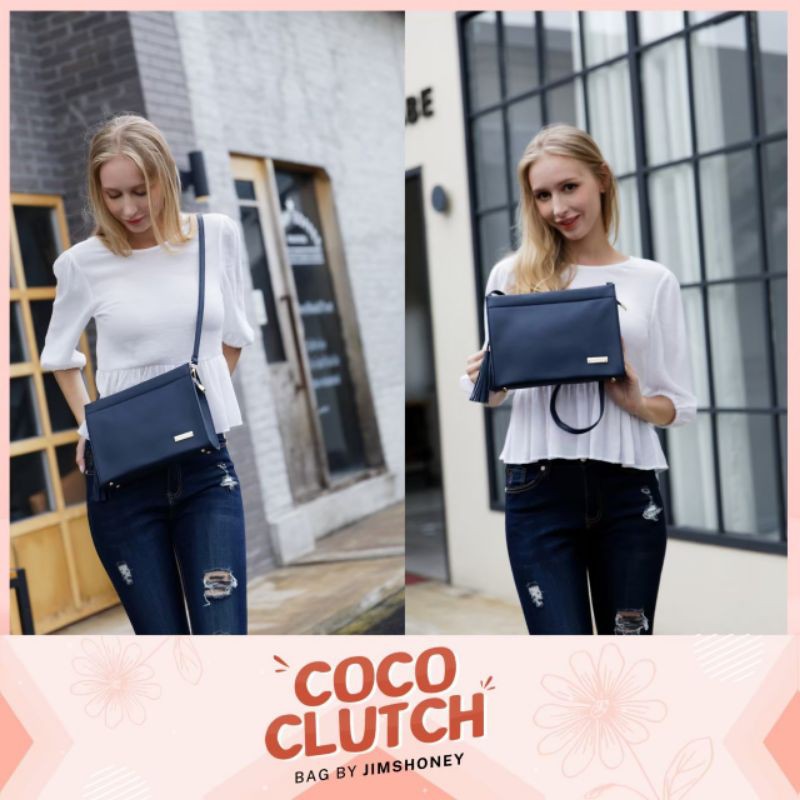 [Exclusive] Coco Clutch By Jims Honey ♥️ Tas Selempang Simple