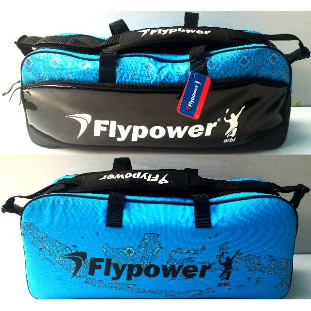 Tas Badminton / Bulutangkis Flypower Safir 3 ORIGINAL