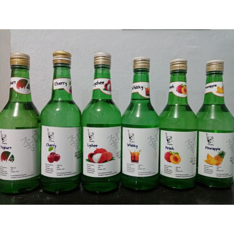 

Korean Sparkling Water 0% acl