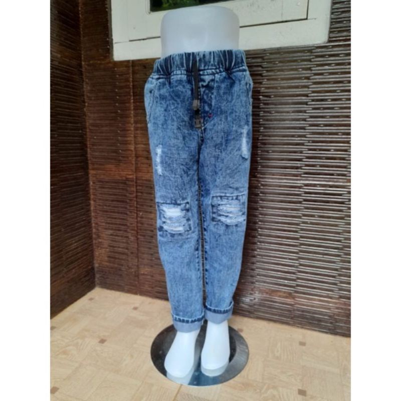 celana jeans anak distro bahan tebal,5-10 tahun