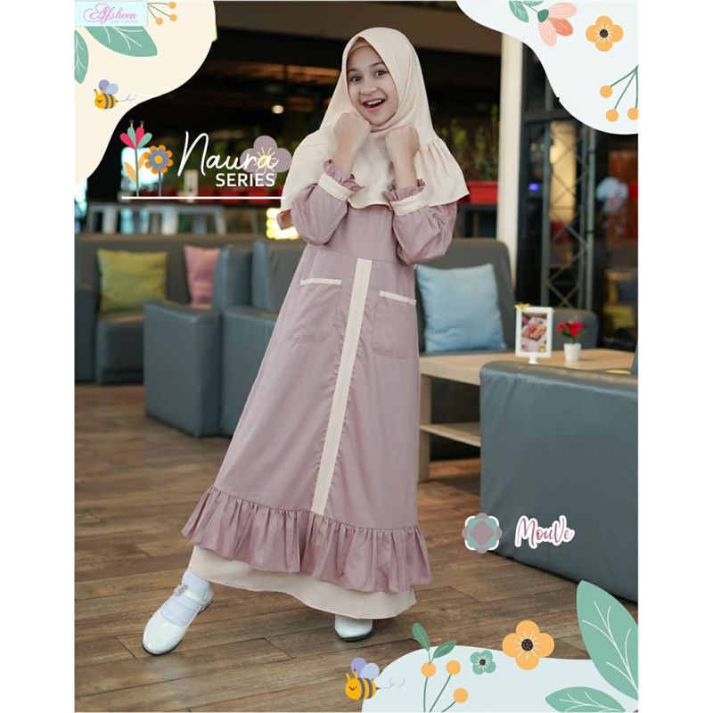 Gamis Naura Junior Afsheen