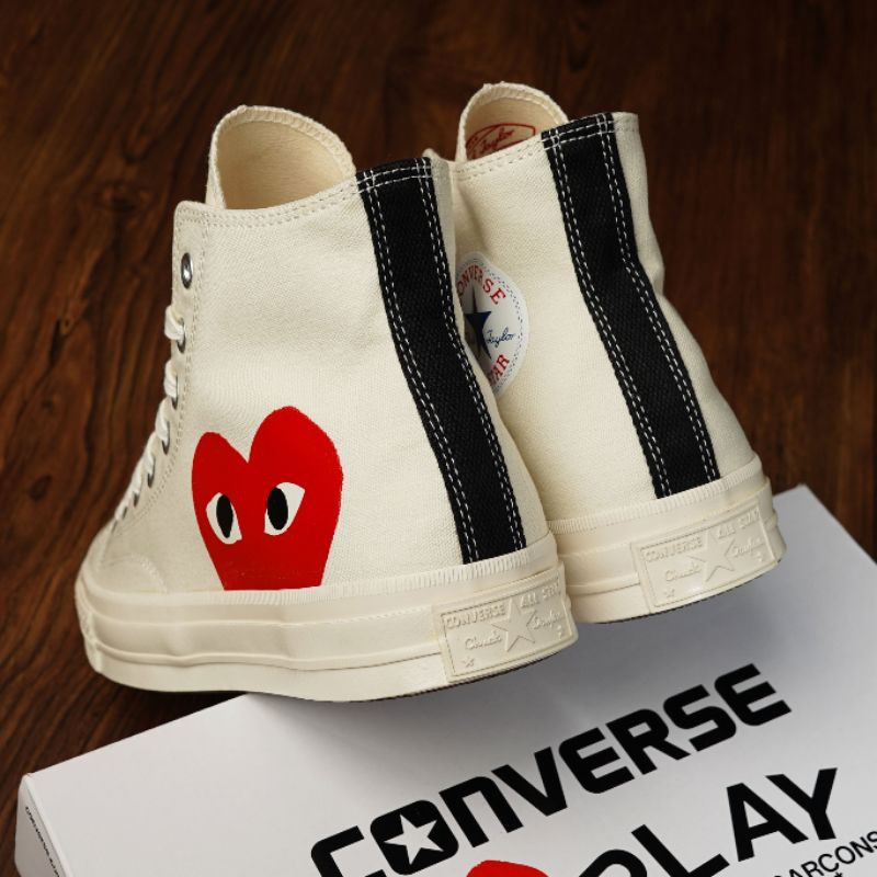 Converse Cdg Hi White