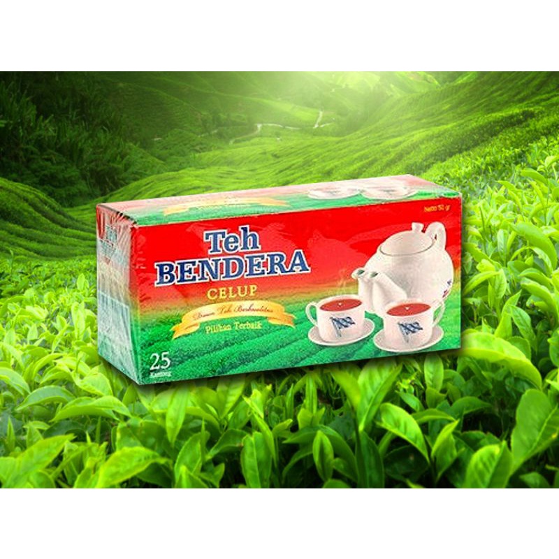 

Teh Bendera Celup isi 25 kantong [ 25 Tea Bag x 50 Gr ]