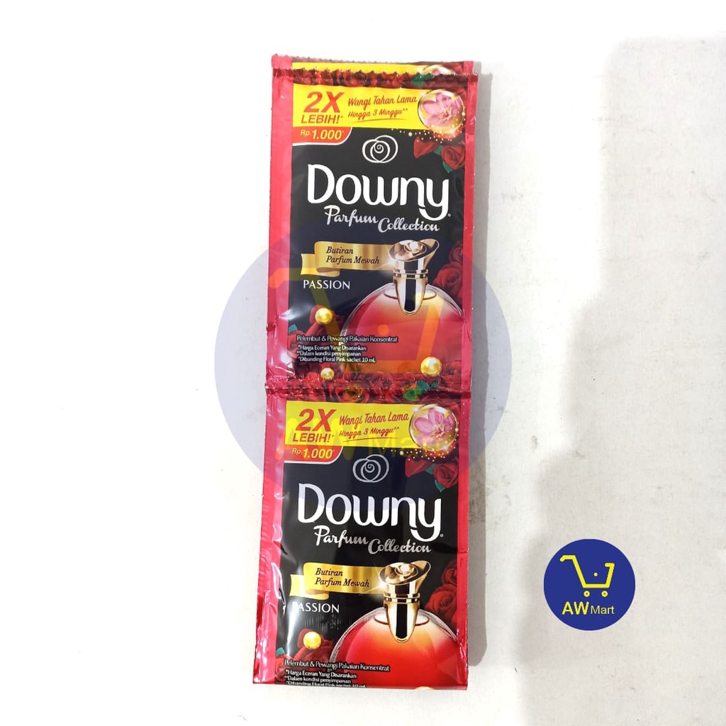 DOWNY RENCENG ECER RP 1000 PARFUME COLLECTION 6 SACHET X 20 ML - ALL VARIAN