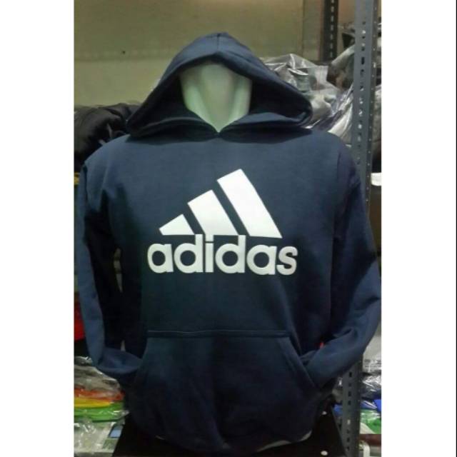 hoodie adidas hitam