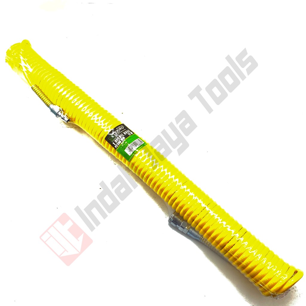 TEKIRO Recoil Hose 12 Meter - Selang Angin Kompresor Spiral