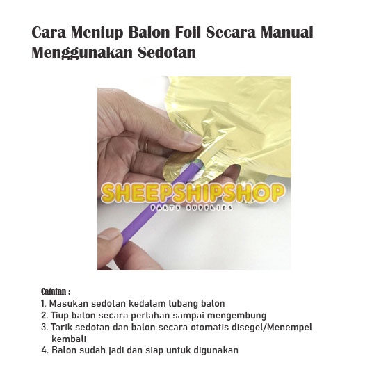 Terbaik Balon Huruf Foil Emas Tinggi 100cm / Gold Doff 1meter