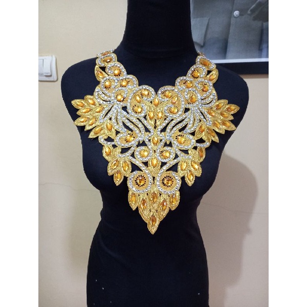 bordir renda coker murah /  coker aksesoris tari / coker kunti