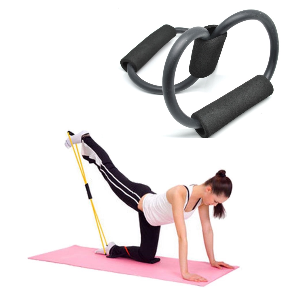 Tali Stretching Yoga Fitness Power Resistance - TT007N - Black