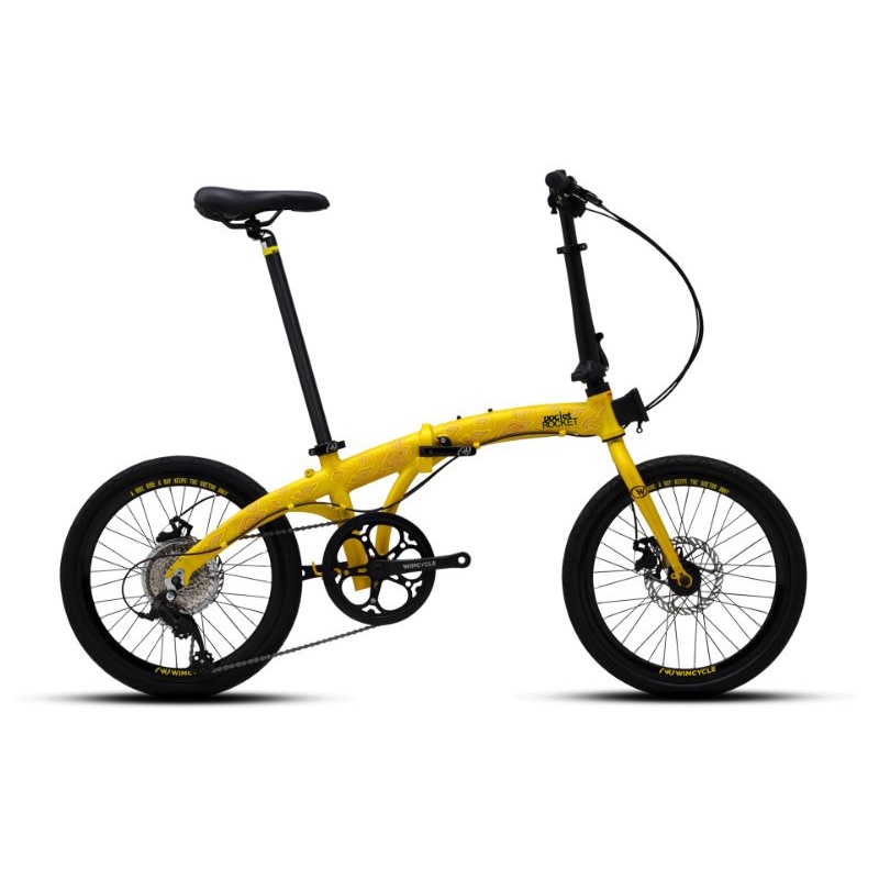 Sepeda Lipat 20 WIM CYCLE POCKET ROCKET 2 Folding Bike WIMCYCLE