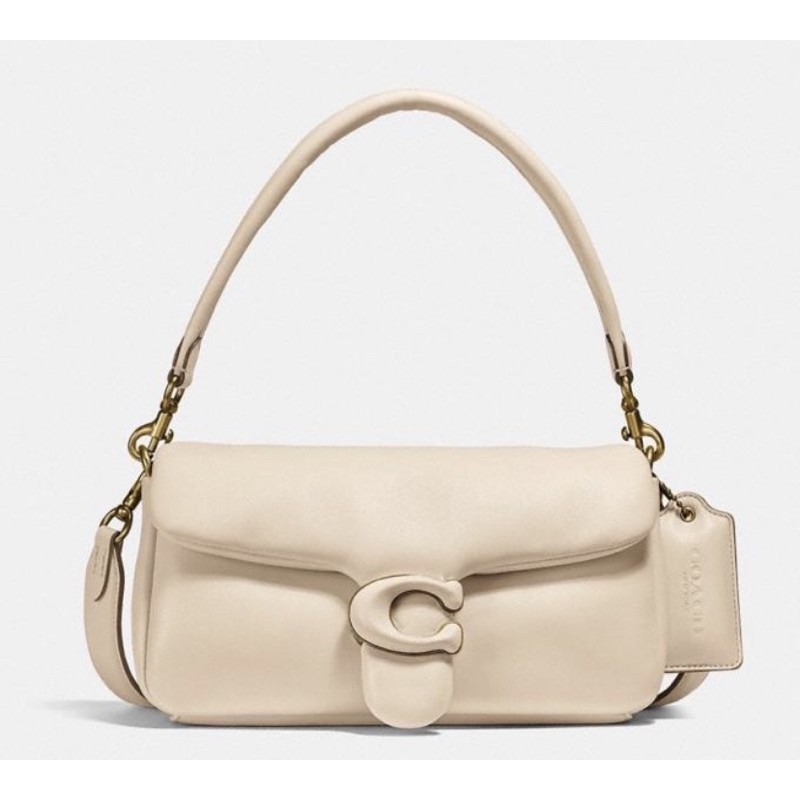 [READY STOCK] COACH PILLOW TABBY SHOULDER BAG 26 IVORY (0772)