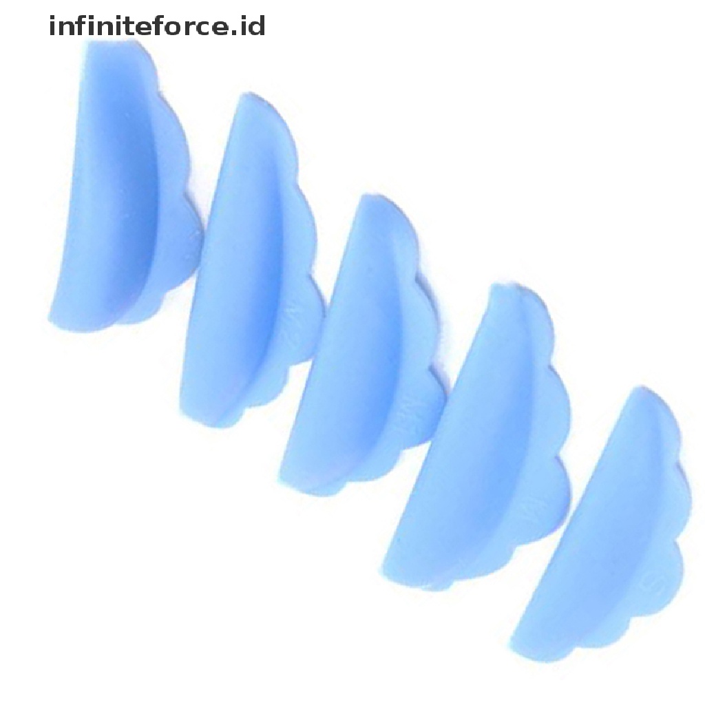 Infiniteforce.id 5 Pasang / set Pad Silikon Untuk Extension Bulu Mata 3d