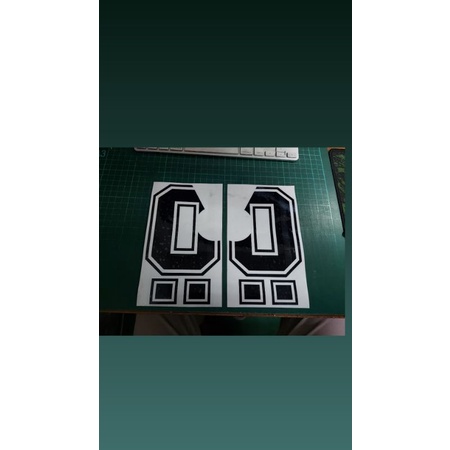 Sticker Cutting  Logo Ohlins Buat XMAX isi 1 pcs