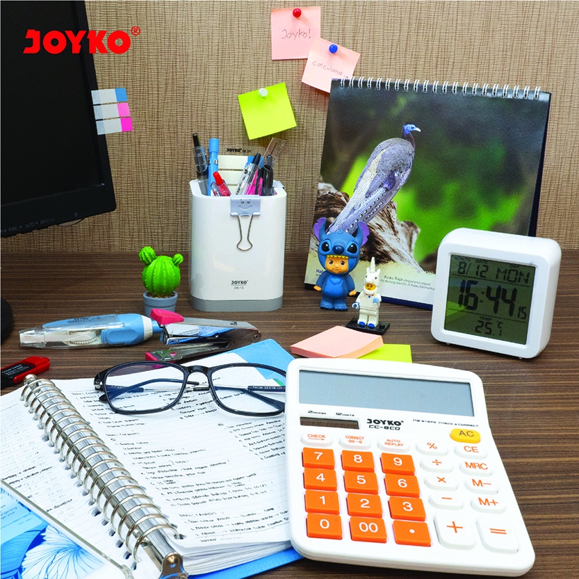 

Terlaris ✨ - (PCS) Kalkulator Joyko CC-8CO / Calculator Kalkulator Joyko CC-8CO 12 Digits3.1.23
