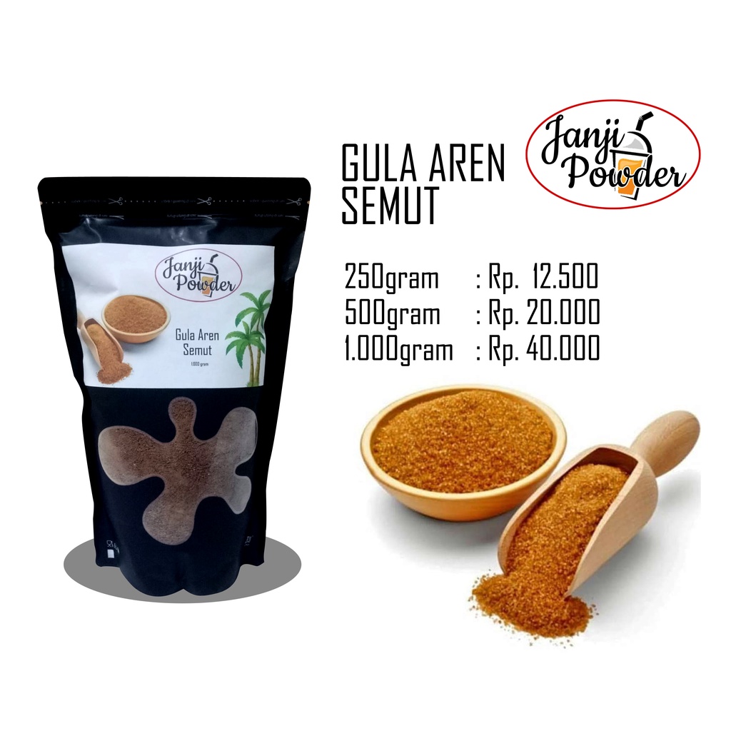 

Gula Aren Semut Grade A Premium 500 gram