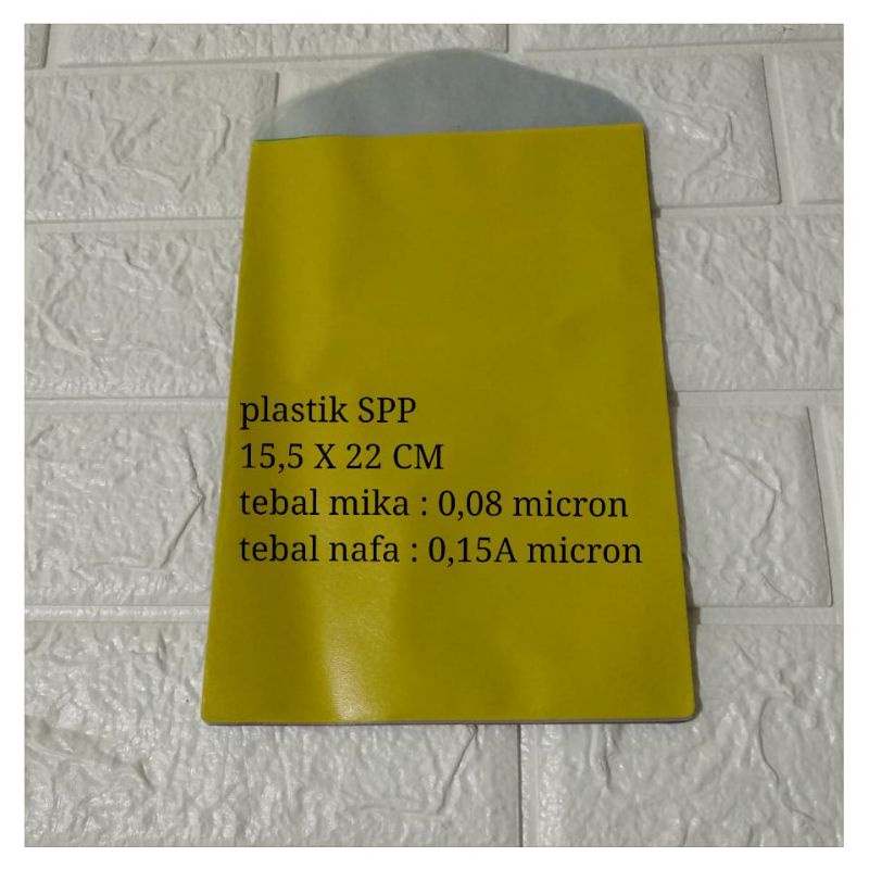 

plastok SPP,plastikIuran/pln, ukuran 15,5x22cm, minl 1pqk isi 100pcs