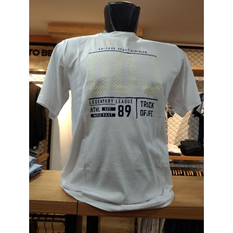T shirth kaos pria Legendary odj too white (ODJAWA)