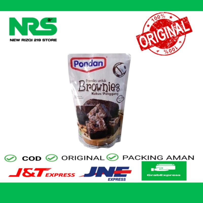 

Pondan Brownies Kukus dan Panggang Chocolate 230g