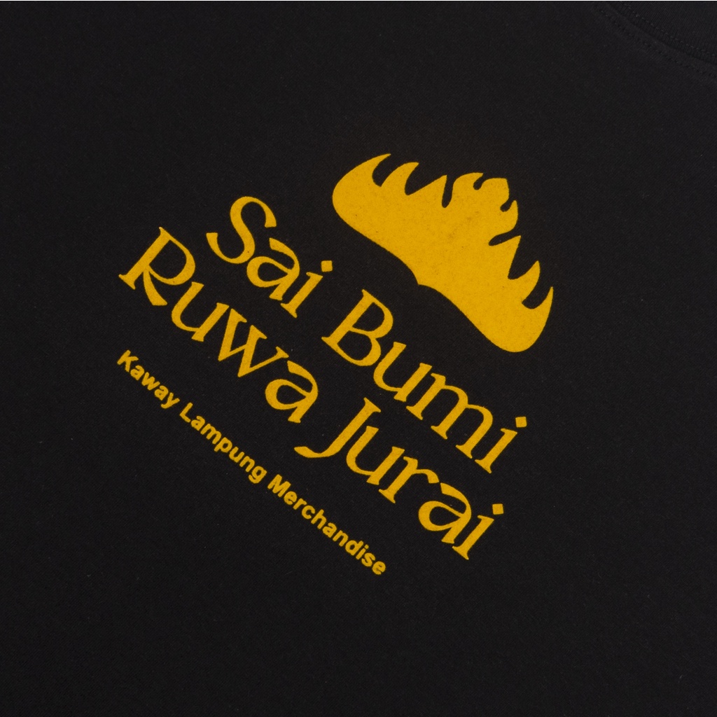 Kaway T-shirt FO SAI BUMI BLACK