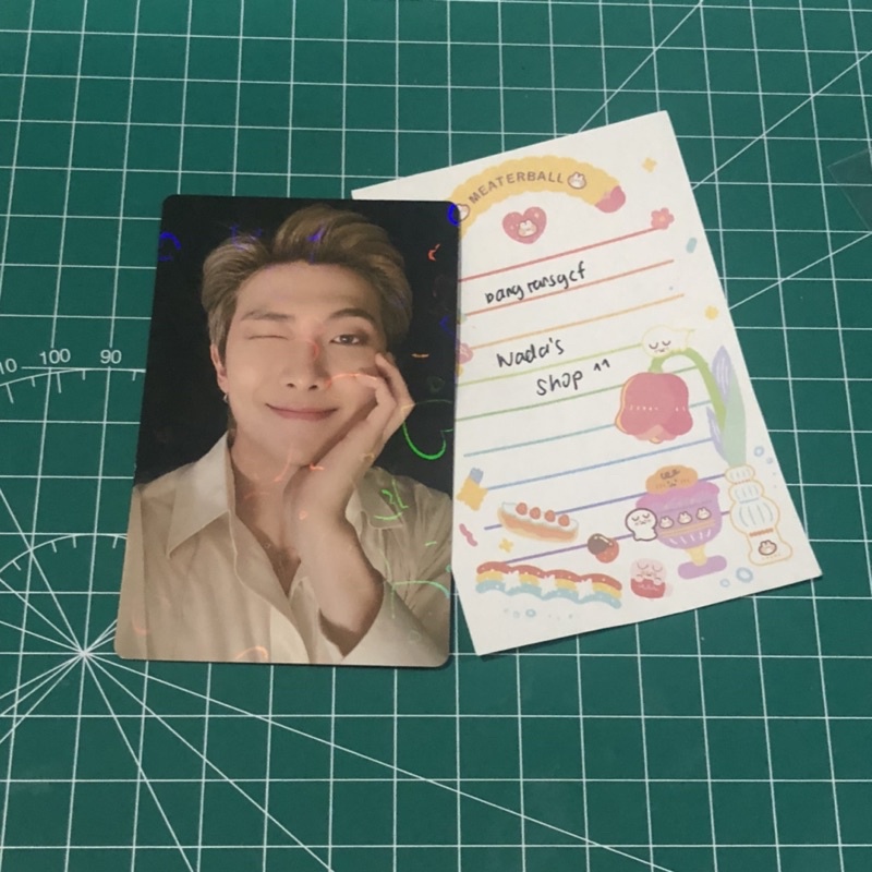 Official BTS Namjoon RM Lucky Draw Japan LD FC Photocard