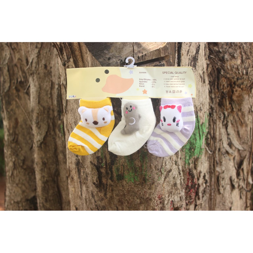 Promo !! TERBARUU !! KAOS KAKI WINTEKU - KAOS KAKI BAYI - Kaos kaki bayi boneka timbul winteku