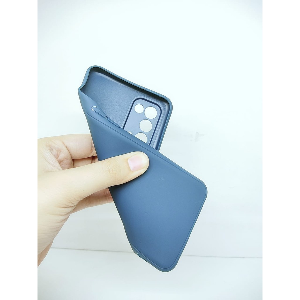 SoftCase Warna Warni Oppo A74 5G 6.5 Inch with 3D Camera Casing Candy Macaron Pelindung Camera