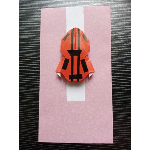 

Amplop Pink Car Origami Red