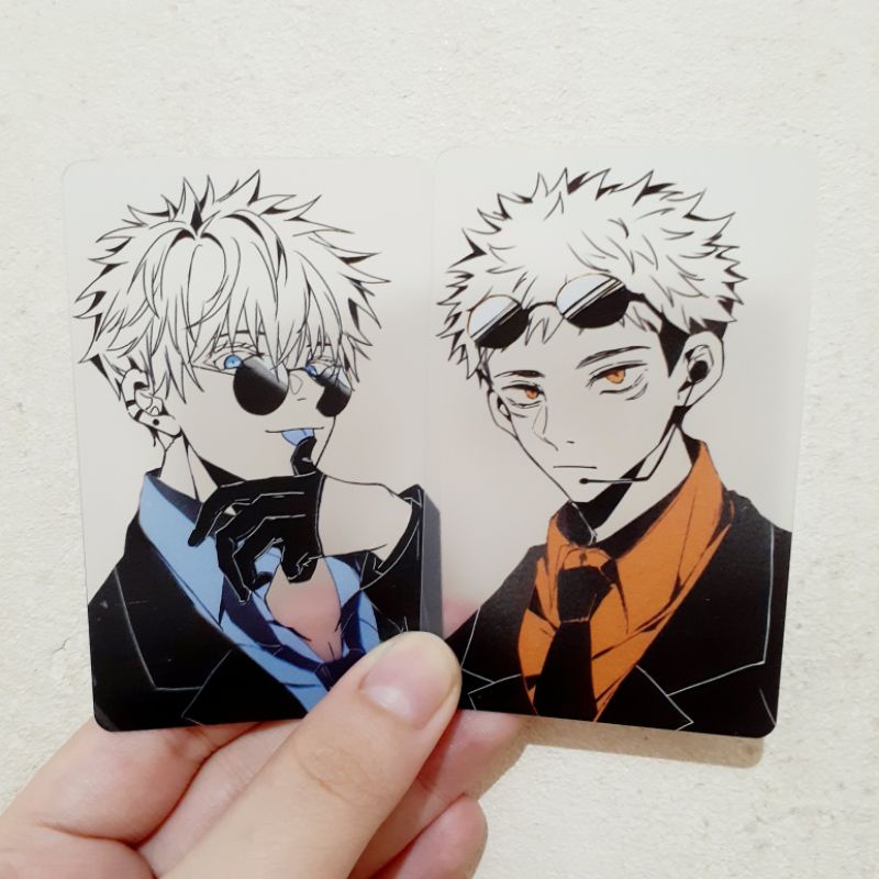 Photocard Transparent Gojo Yuuji (GoYuu) Jujutsu Kaisen