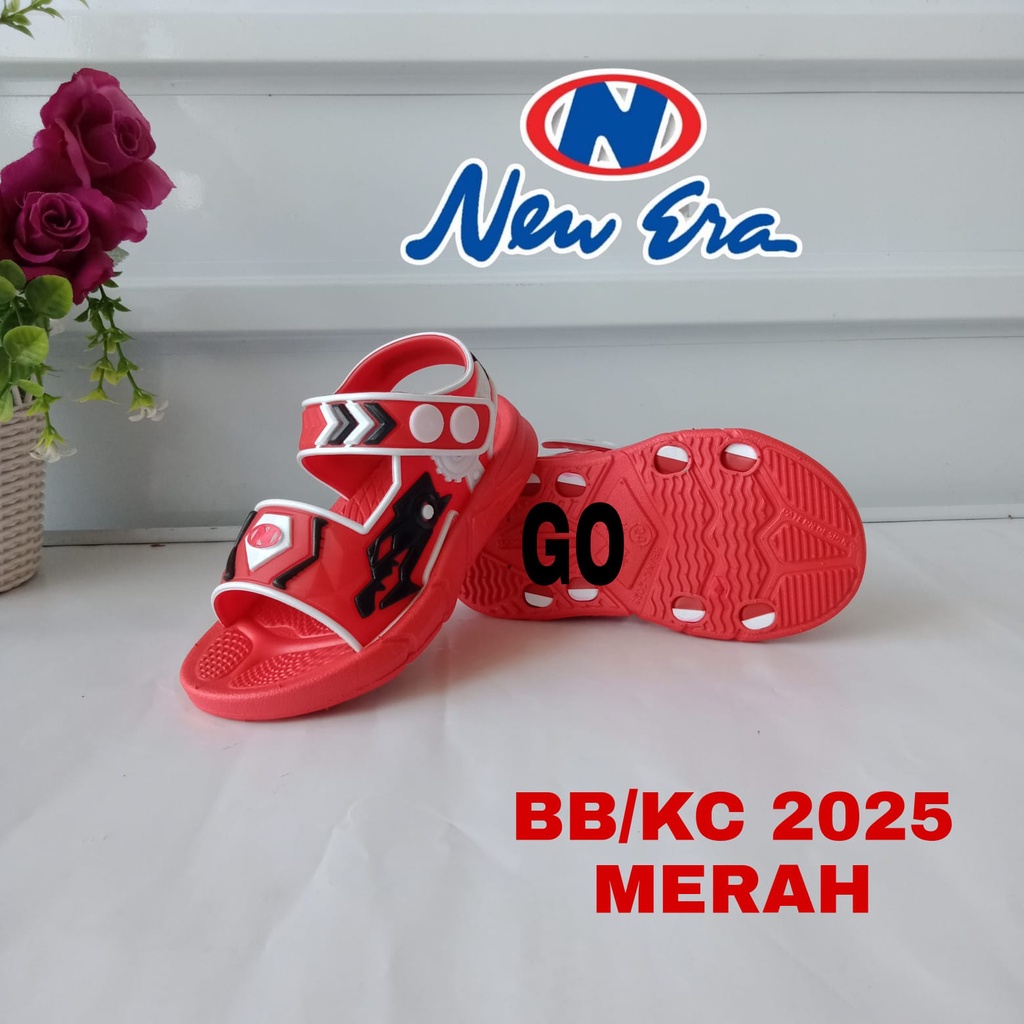 gos NEW ERA BB/KC 2025 Sandal Gunung Anak Laki-laki New Era size 21-25