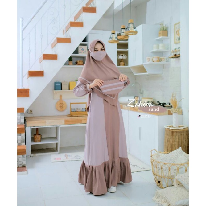 ZAHIRA SET KHIMAR BY MOZBUE