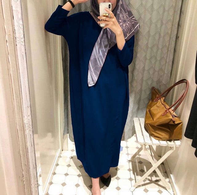 GAMIS BUSUI SPANDEX GERIMIS / GAMIS MENYUSUI / GAMIS BUSUI KANAN KIRI / GAMIS KAOS NYAMAN / GAMIS UKURAN BESAR
