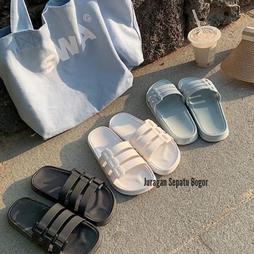 Sandal Jelly Selop Import V 202 DELPHINE