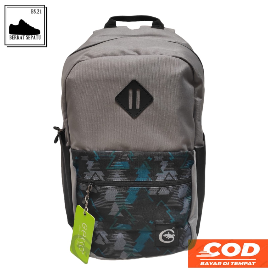 [COD] Ransel Sekolah Gekko / Tas Sekolah MultiFungsi Anak tanggung / Anak Kuliahan / Tas Ransel | BT