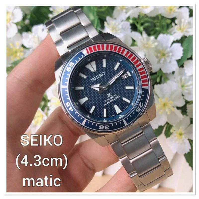 Jam Tangan Pria Seiko Diver Padi Steel Automatic