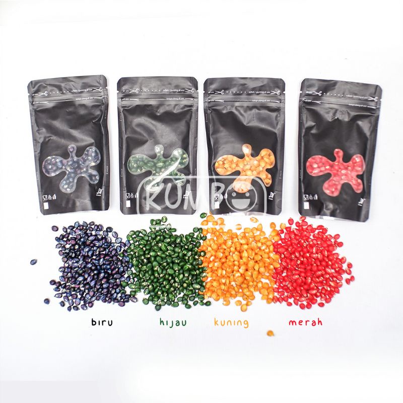 Mainan Montessori Rainbow Corn Jagung Warna Warni Sensory Play Anak 100 gram